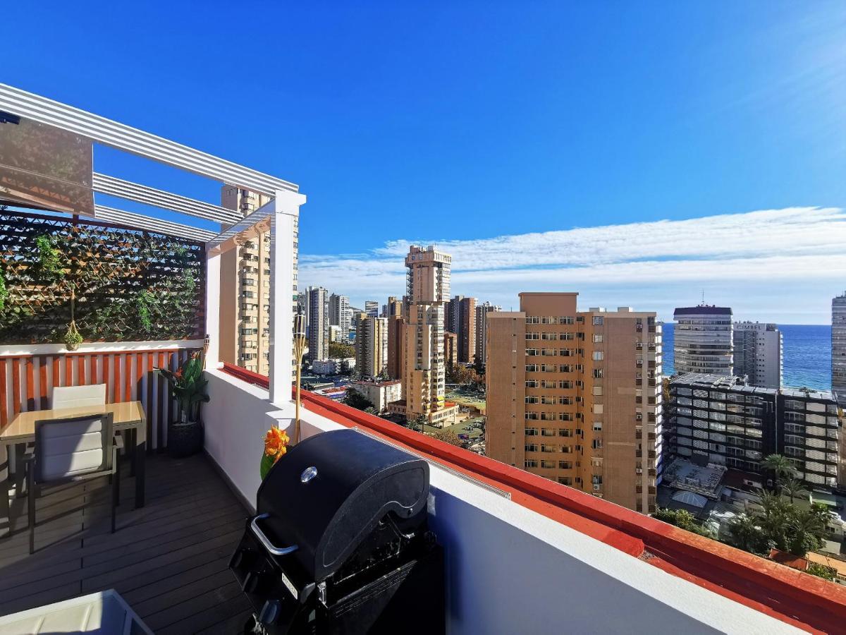 Penthouse Cervantes Sea View Бенидорм Екстериор снимка