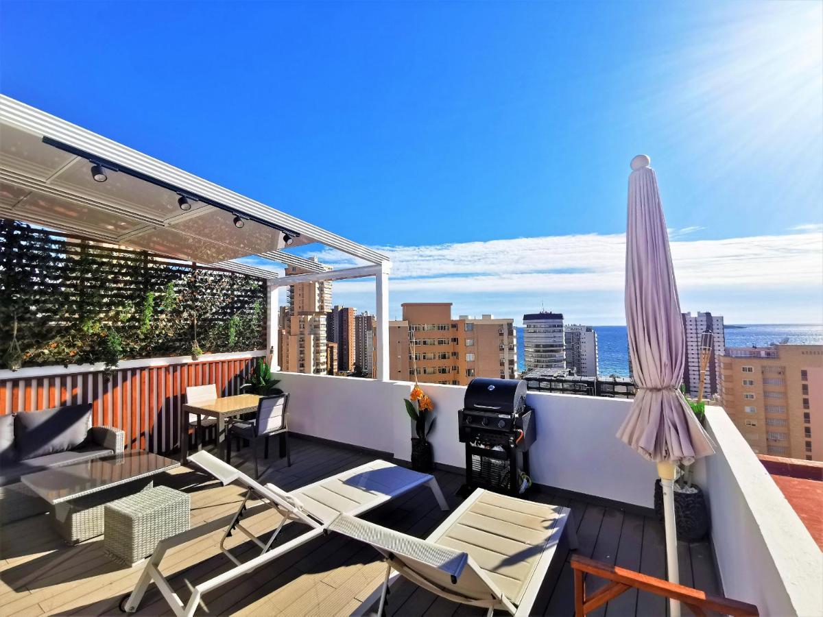 Penthouse Cervantes Sea View Бенидорм Екстериор снимка