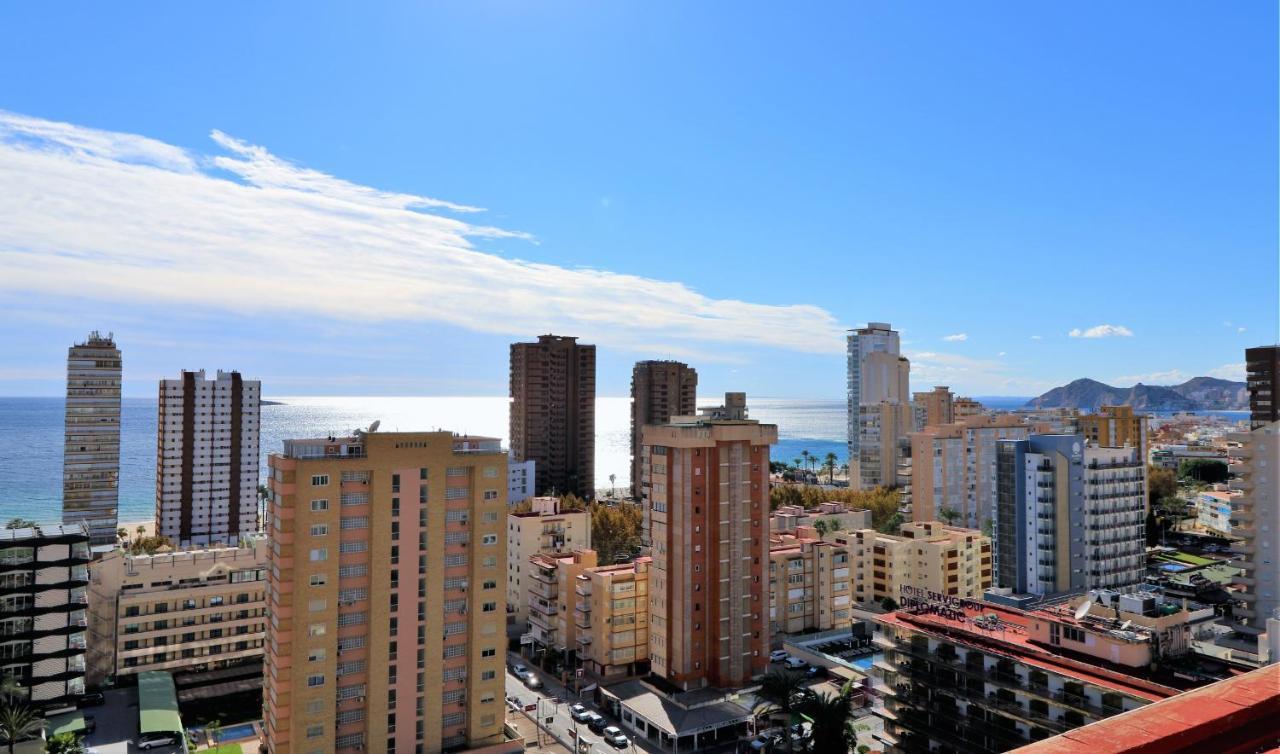 Penthouse Cervantes Sea View Бенидорм Екстериор снимка