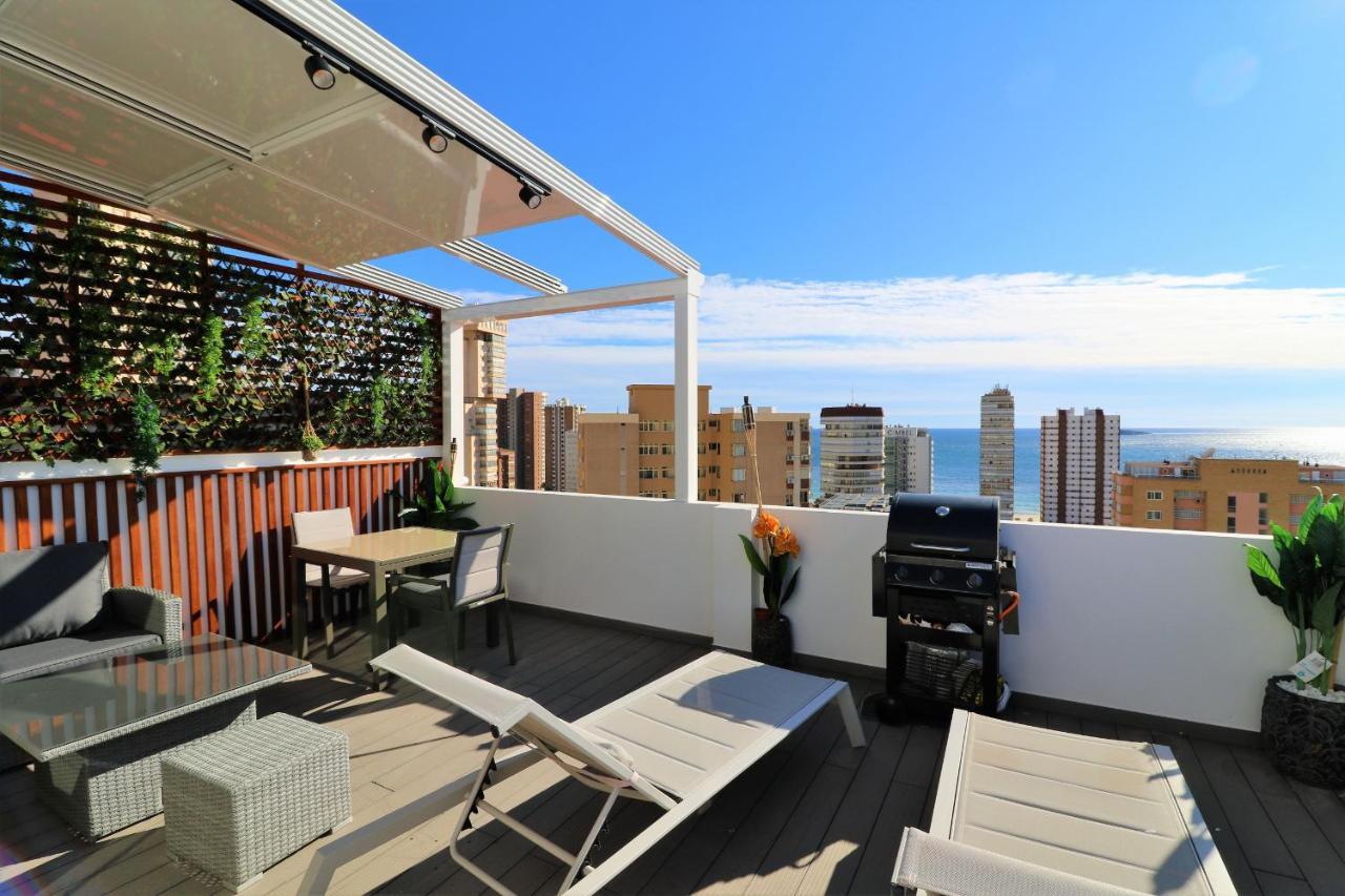 Penthouse Cervantes Sea View Бенидорм Екстериор снимка