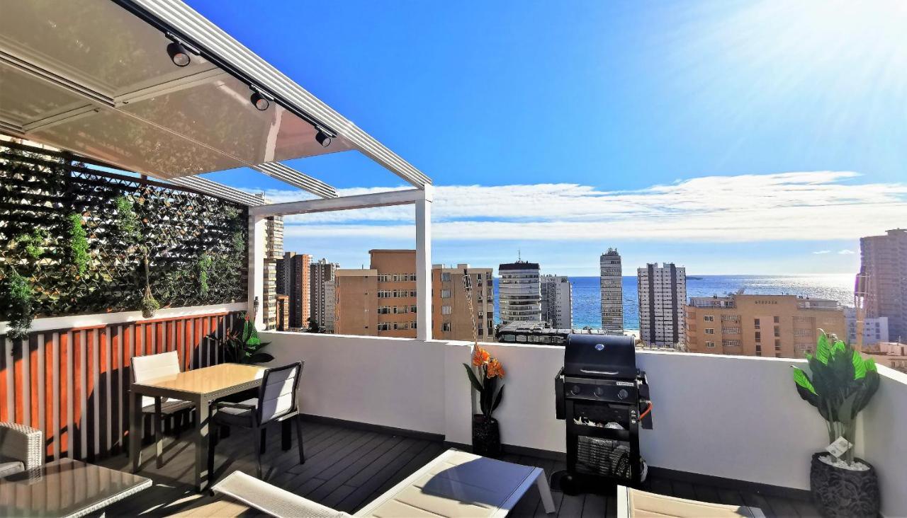 Penthouse Cervantes Sea View Бенидорм Екстериор снимка