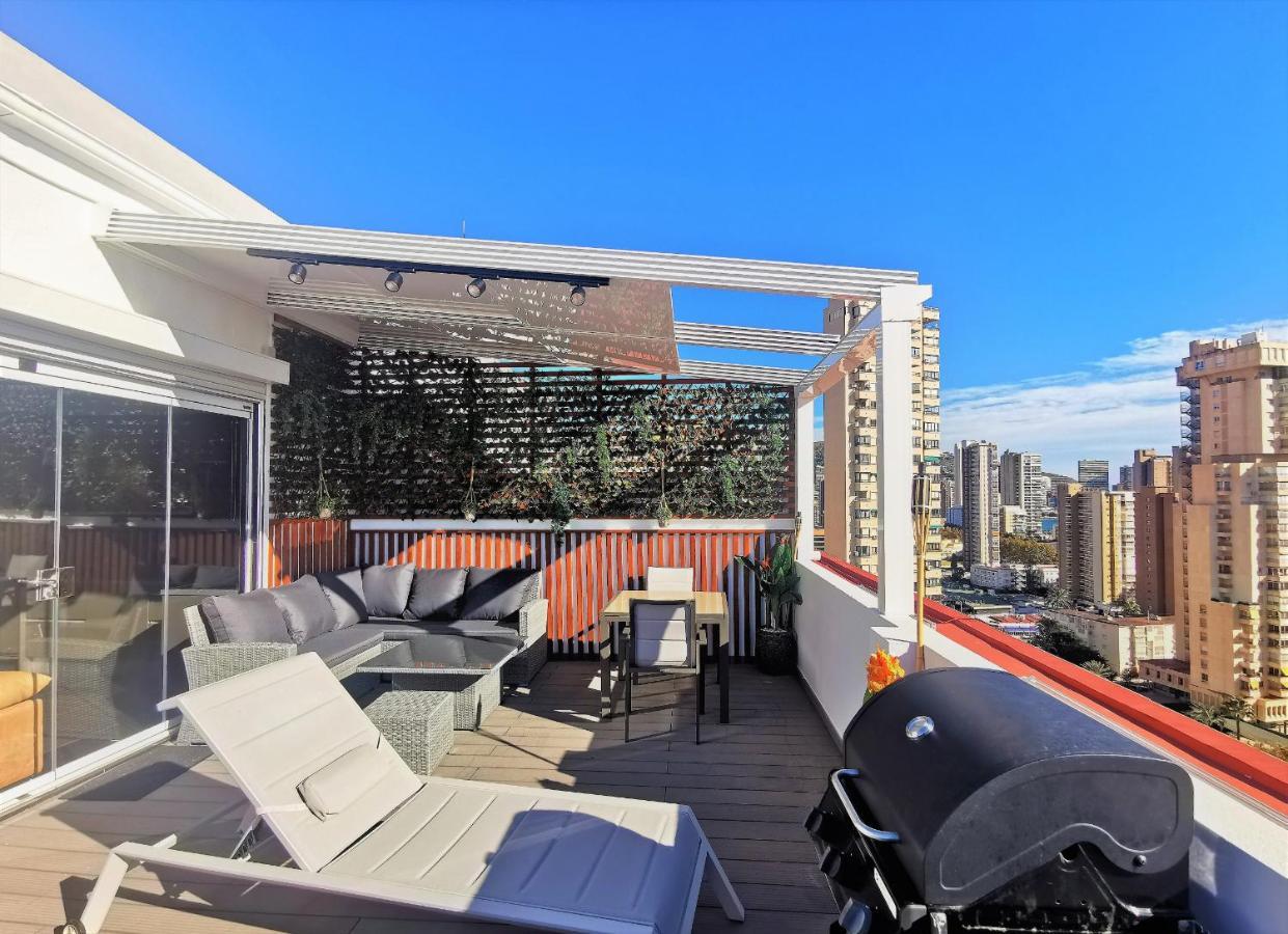 Penthouse Cervantes Sea View Бенидорм Екстериор снимка