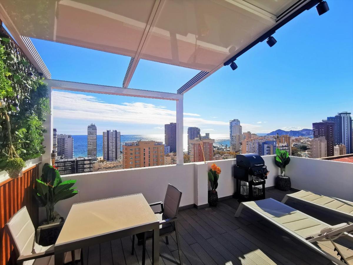 Penthouse Cervantes Sea View Бенидорм Екстериор снимка