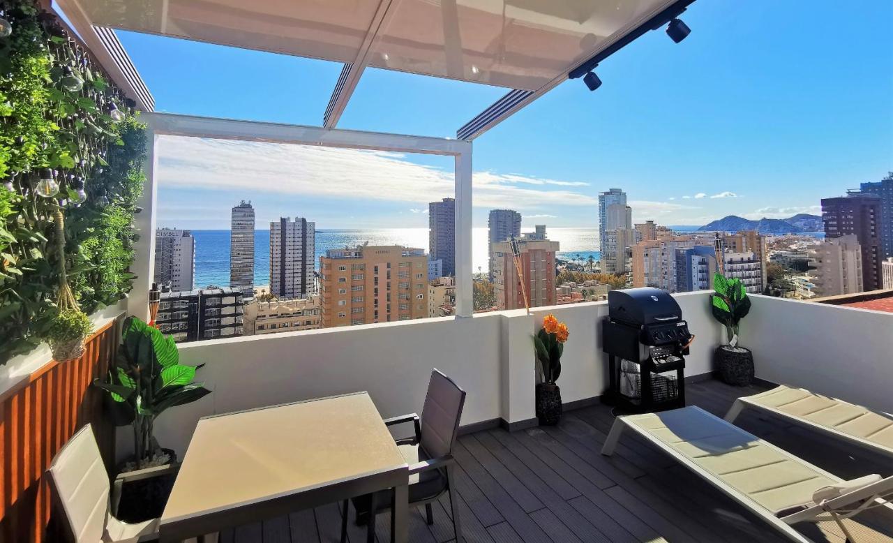 Penthouse Cervantes Sea View Бенидорм Екстериор снимка