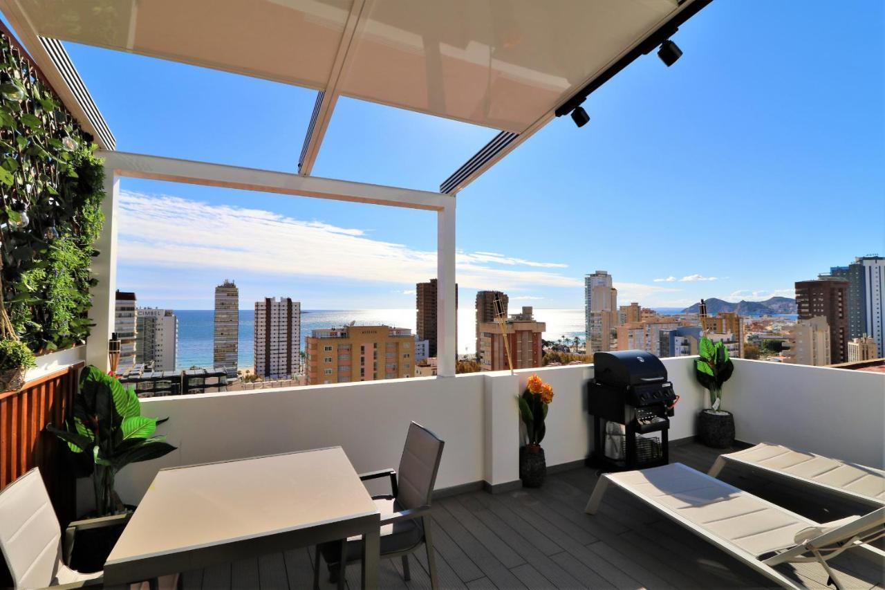 Penthouse Cervantes Sea View Бенидорм Екстериор снимка