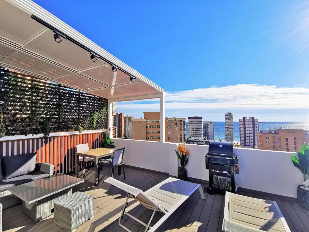 Penthouse Cervantes Sea View Бенидорм Екстериор снимка