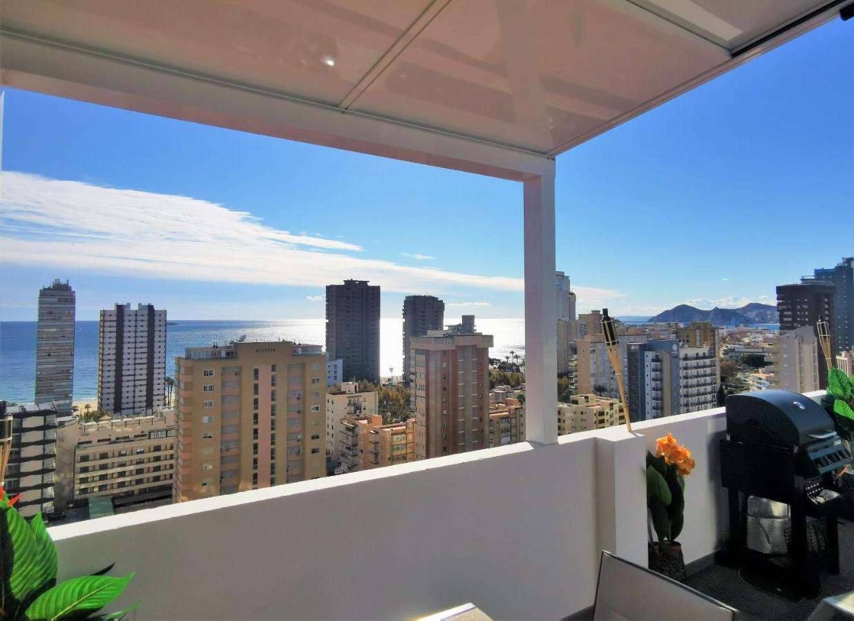 Penthouse Cervantes Sea View Бенидорм Екстериор снимка